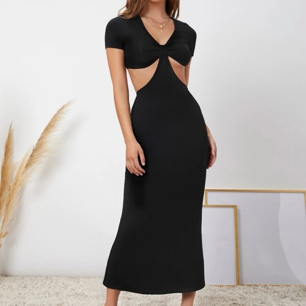 SHEIN cutout dress